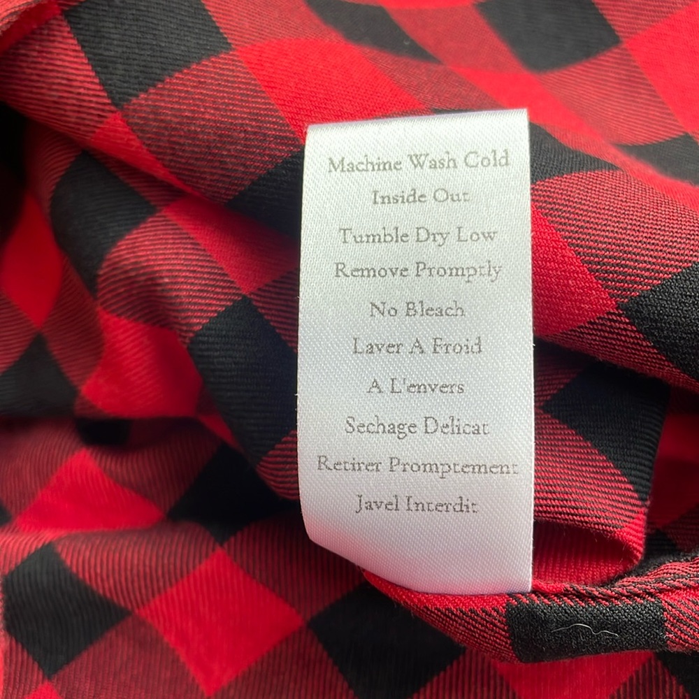 FRANK & EILEEN Barry Fit Red & Black Buffalo Plaid Shirt - Picture 11 of 16